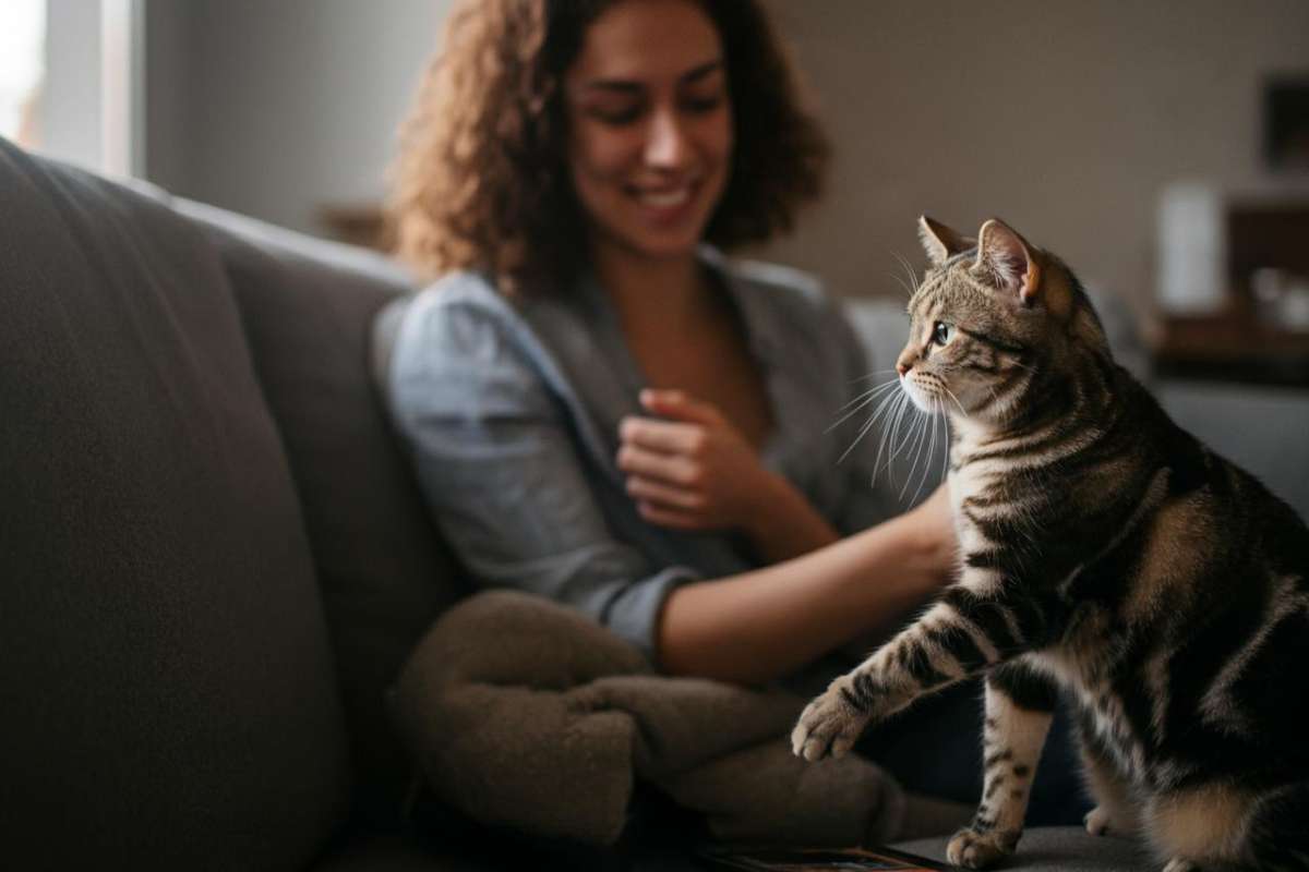 Gatti e la loro percezione degli umani