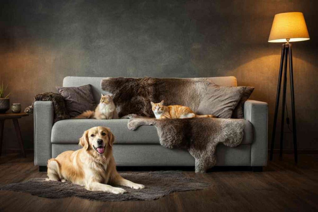 arredare la casa quando ci sono animali